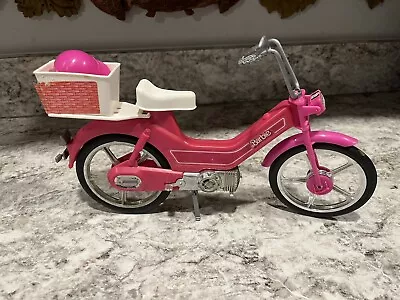 Barbie Bicycle Pink Mattel Vintage 1983 - Great Condition With Helmet • $19.99