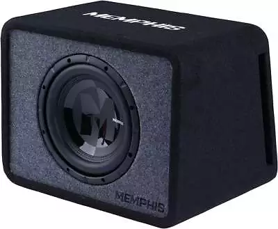 Memphis MBE10S2 500W RMS 10″ Single 2-Ohm Loaded Subwoofer Enclosure • $349.95