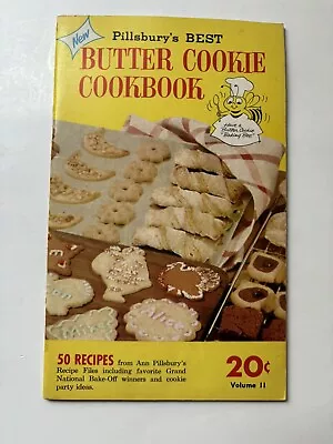 Vintage Pillsbury's BEST Butter Cookie Cookbook Vol II  50 Recipes • $6.99