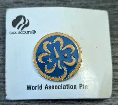 Vintage New Old Stock Girl Scouts Of America World Association Lapel Pin • $4.95