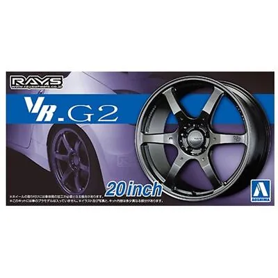 Aoshima 1/24 Volk Racing VR.G2 20 Tire & Wheel Set Scale Model Car #05517 • $7.92