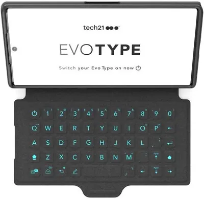 £29.90 • Buy Tech21 Samsung Galaxy Note 10+ 5G Evotype Case With Built In Keyboard