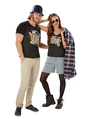 I Love The 90s T-Shirt Adults Fancy Dress 1990s Party Nineties Womens Costume • $44.92