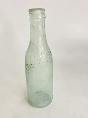 Antique Chero Cola Charleston SC Embossed Bottle 6.5 Oz Glass Southern • $44.99