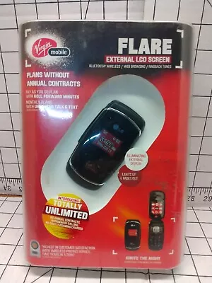 LG Flare  (Virgin Mobile) Cellular Flip Cell Phone No Return| Sealed| • $24.99