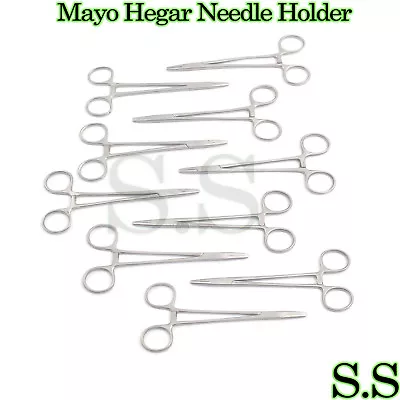 10 Mayo Hegar Needle Holder 6  Surgical Dental Economy • $13.90