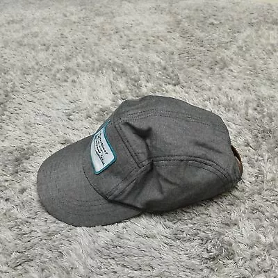 REI Baseball Cap One Size Gray Men Adjustable Vintage Look Solid Knit Cotton • $15.30