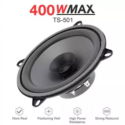 1X 5 Inch 400W Car Coaxial Full Range Frequency Door Audio Stereo Hifi Speaker • $13.72