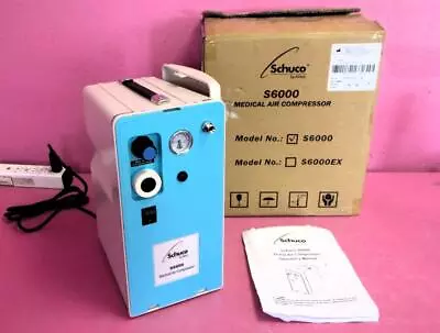 Allied Schuco S6000 High Pressure 50PSI Medical Air Compressor In Original Box • $519