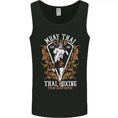 Muay Thai Fighter Warrior MMA Martial Arts Mens Vest Tank Top • £10.49