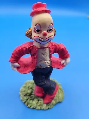 K's Collection Vintage Porcelain Hand Painted Clown Posing Figurine • $16.99