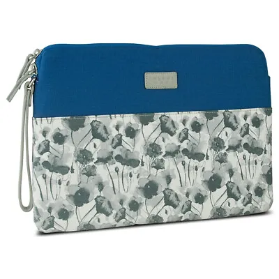 Greene + Gray Zippered Sleeve Case For Microsoft Surface Pro Blue Floral • $7.99