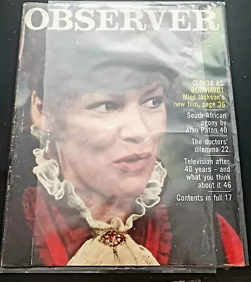 The Observer Magazine - Glenda Jackson Cover (31 October 1976) Unopened • £4