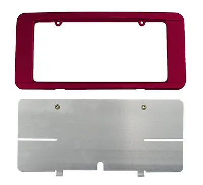 C6 Corvette Custom Painted Rear License Plate Frame - Monterey Red 80 80U WA301N • $77.95