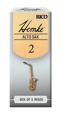 $33.94 • Buy Hemke Alto Sax Reeds, Strength 2.0, 5-pack
