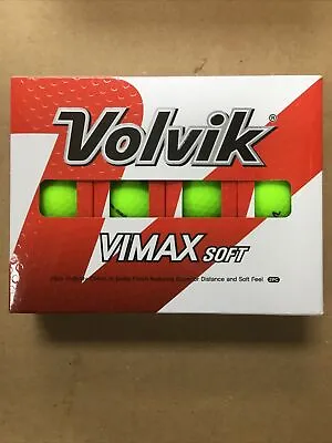 Volvik VIMAX SOFT Green Golf Balls • $23.95