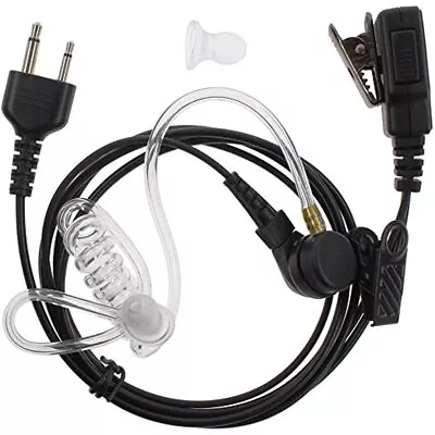 Bodyguard FBI Earpiece Headset Mic For 2-pin Icom Maxon Yaesu Vertex Radio • $19.27