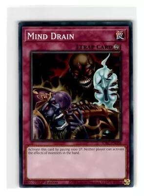 Yu-Gi-Oh! Mind Drain Common SDFC-EN038 Lightly Played 1st Edition • $1.89