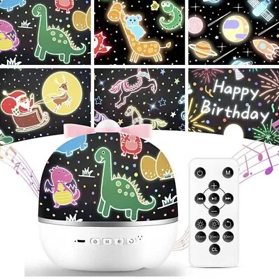 £14.95 • Buy Night Light For Kids  Projector Lamp With Projection ,Birthday  Christmas Gifts