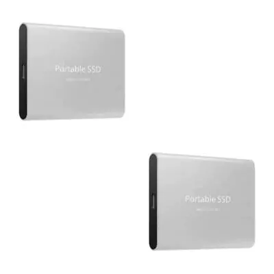 1/2/3 Easy To And Portable 4TB External Hard Drive For Gaming And Backup Compact • $25.86