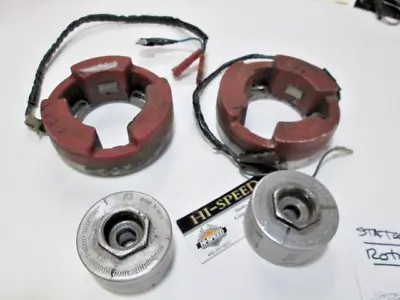 Motoplat Ignition Inner Outer Coil Rotor Parts Pair Harley XR XR750 XR-750 XRTT • $495