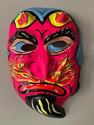 Vintage Devil Halloween Costume Mask Ben Cooper • $24.95