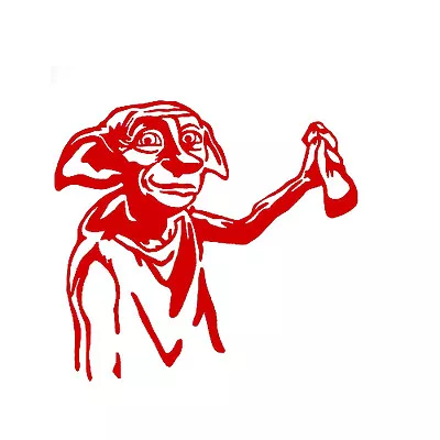 Dobby Vinyl Decal Sticker For Macbook Air Pro Laptop Car Window Bumper Auto • $10.60