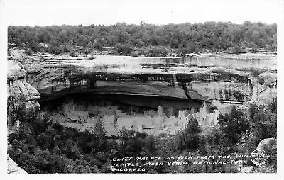 Colorado Rppc Real Photo Postcard: Cliff Palace - Mesa Verde Nat'l Park Co • $5.99