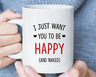 $26.99 • Buy Naughty Valentines Gift For Him Or Her Valentines Day Mug Funny Anniversary Gift