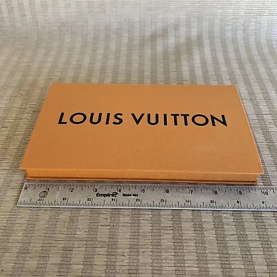 Authentic Louis Vuitton Empty Gift Card Box Magnetic Lid 10  X 6  X 1  • $19.95