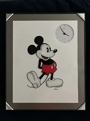 SEIKO Mickey Mouse Wall Clock EXCELLENT WORKING CONDITION • $29.99