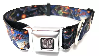 Buckle Down TRANSFORMERS AUTOBOTS Large 13  - 21  Neck Dog Collar • $25