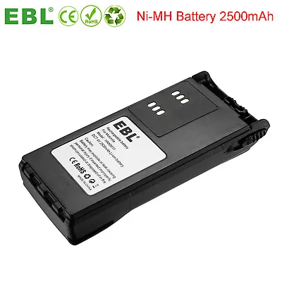 EBL Replacement Ni-MH Battery 2500mAh For MOTOROLA PRO5150 HT750 HT1250 GP328 • $24.99