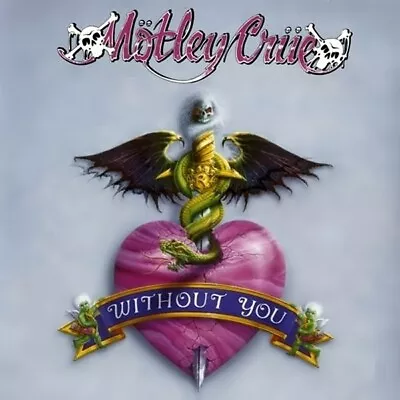 MOTLEY CRUE Without You BANNER HUGE 4X4 Ft Fabric Poster Tapestry Flag Album Art • $29.95