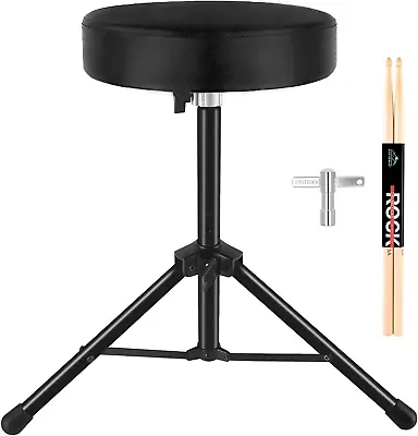 Drum Throne Universal Adjustable Height Drum Stools Padded Drum Seat Stool Port • $57.41