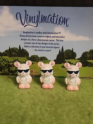 DISNEY VINYLMATION Park - 3  Set 1 Nursery Rhymes Three Blind Mice Jrs • $7.99