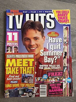 Tv Hits June 95 Take That Dieter Brummer East 17 Sean Maguire  • £14.99