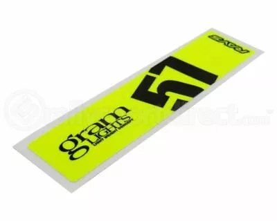 Yellow Gram Lights Volk Racing Sticker Wheel Rim Spoke Sticker Decal 4pcs/set • $15