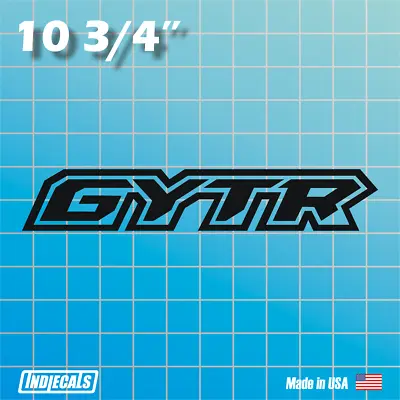 GYTR Vinyl Decal/Sticker 10 3/4  X 1.9  Motocross Die Cut Black More Colors! • $6.50