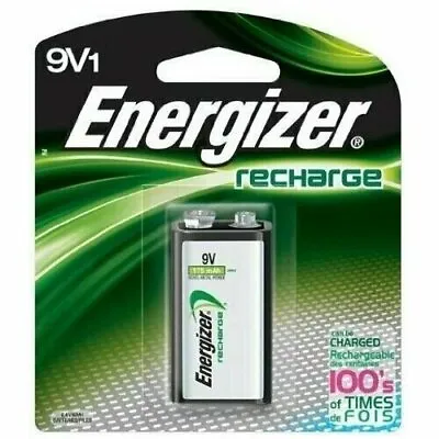 Energizer 9 Volt  9V NiMH Rechargeable Battery • $10.85