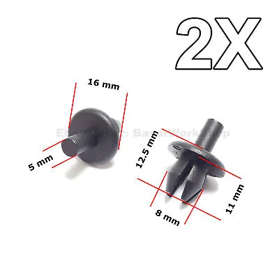 2X Expanding Fivets Fastening Clips For Opel Vauxhall Saab Fiat • $5.29