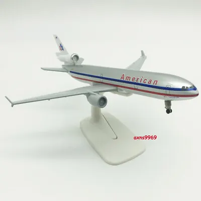 20cm Diecast Alloy Air Usa Md-11 Airplane Model 1/200 Scale • $21.49