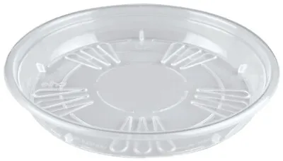 £3.20 • Buy Clear Round Plastic Plant Pot Saucer Planter Water Drip Tray Base Plate