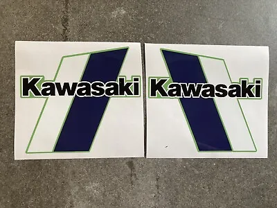 Kawasaki KX80 1982 Tank Decal Set • $70