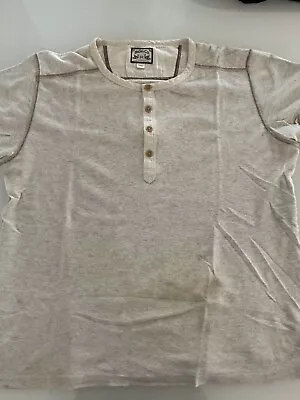 Diesel Mens   T Shirt   Colr Beige Light   Xxl Large  Fast Ship • $29.95