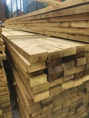 Treated C16 Joist 47 X 100 (4X2) 4.2 & 4.8M Lengths • £2.59