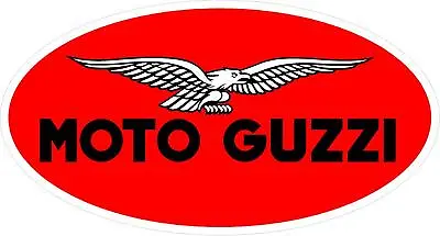 #2606 (1) 6  Moto Guzzi V9 V7 Racer Scrambler Decal Sticker LAMINATED • $4.39