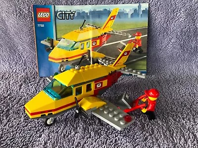 Lego 7732 City - Air Mail Plane - 100% Complete With Instructions /No Box. • $35