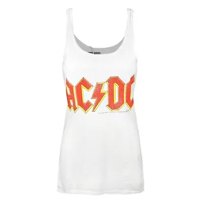 Amplified Womens/Ladies Comics AC/DC Logo Vest NS6469 • £27.35