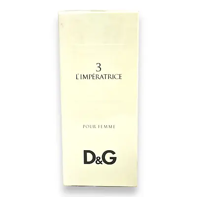Dolce & Gabbana 3 L'Imperatrice Pour Femme Eau De Toilette 100ml/3.3fl.oz. New • $40.95